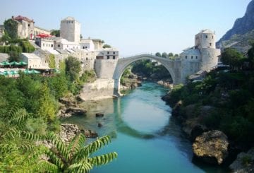 Mostar Bosnia i Hercegowina słynny most