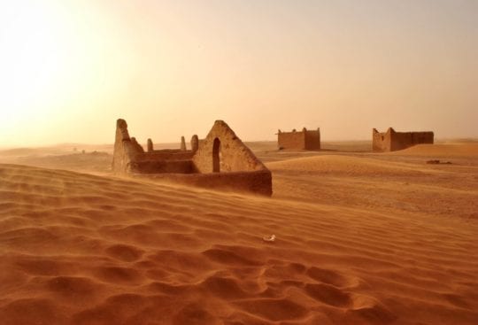 Pustynia Sahara w Maroko