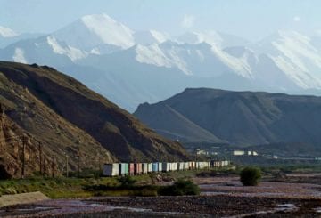 Kirgistan chiny kolejka na granicy