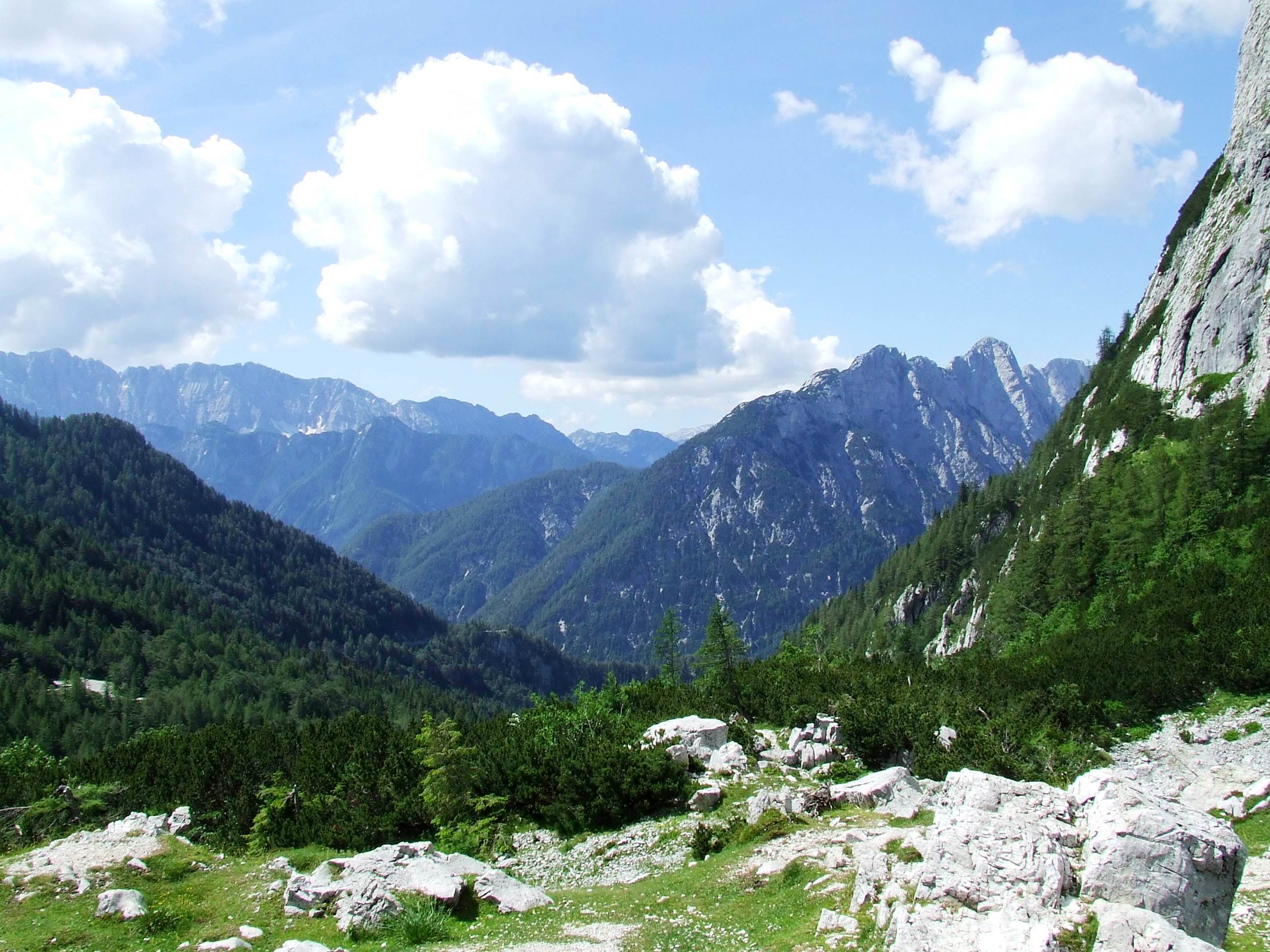 Przełęcz Vršič Słowenia