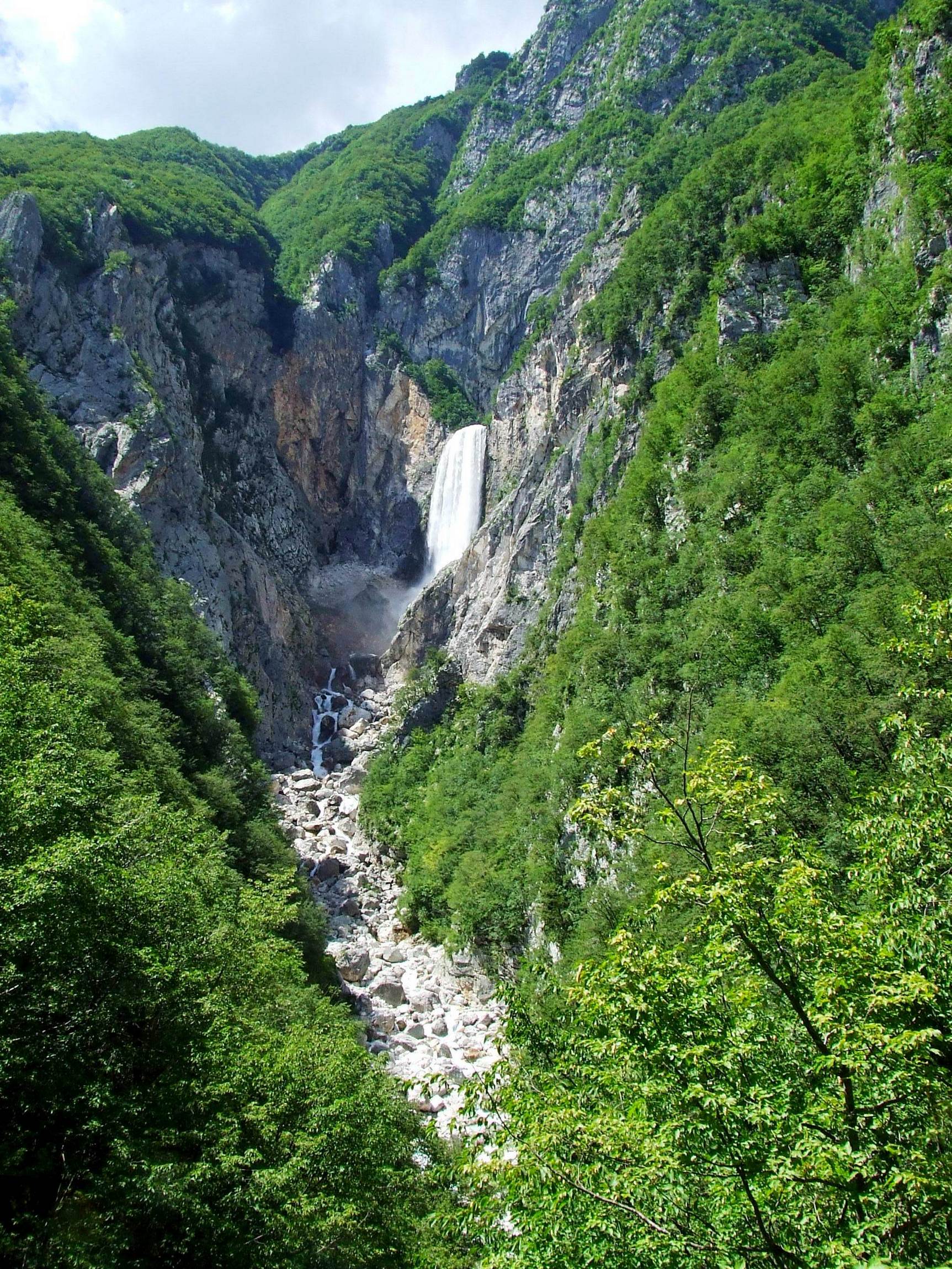 Wodospad Boka Słowenia