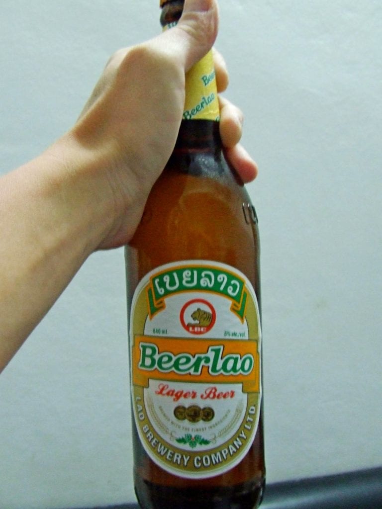 Laos i jego piwo - Beerlao