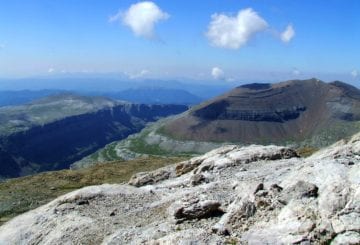 Widok - Dolina Ordesy w Pirenejach