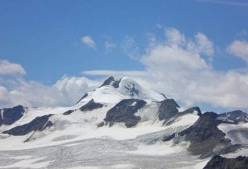 Szczyt Wildspitze w Alpach Otztalskich