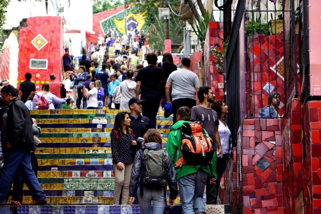 Escadaria Selarón- schody, które stały się symbolem Rio 