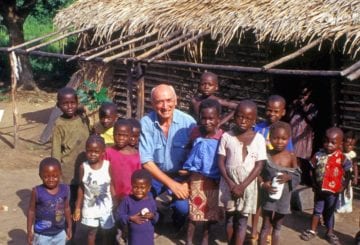 Dzieci we wsi w DR Kongo