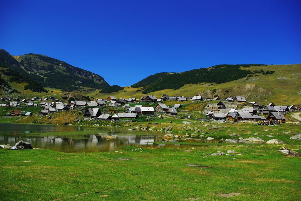 Zielona Bośnia krajobraz