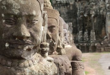 Park Archeologiczny Angkor Posągi