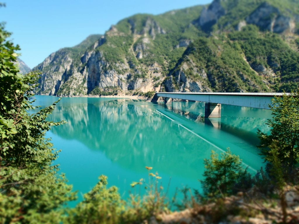 Jezioro Pivsko w Czarnogórze