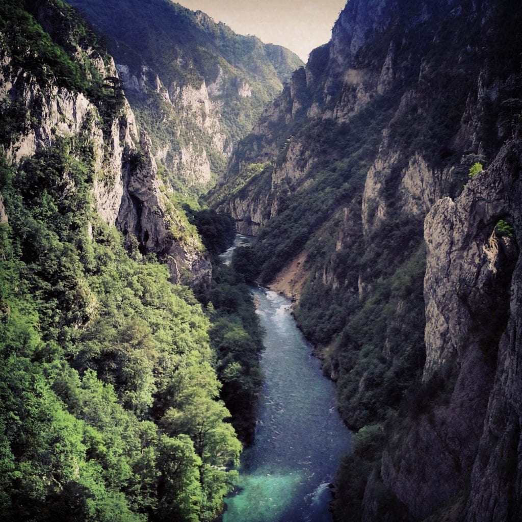 Kanion rzeki Piva