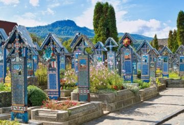 Wesoły cmentarz w Rumunii