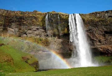 Wodospad Seljalandsfoss Islandia