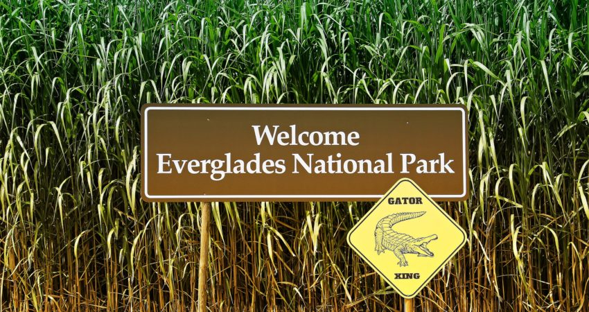 znak Everglades National Park